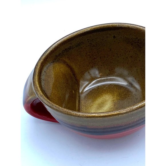Hand Made Studio Pottery Unique Crafted 3 Toned Coffee Mug/or Bowl - Picture 4 of 8